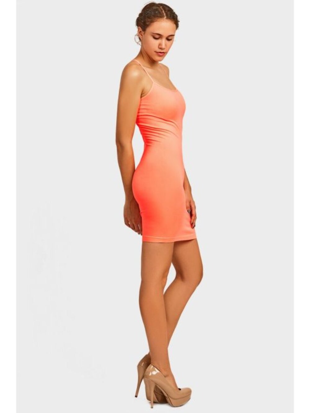Sofra Ladies Sleek and Sexy Dancer Club Dress